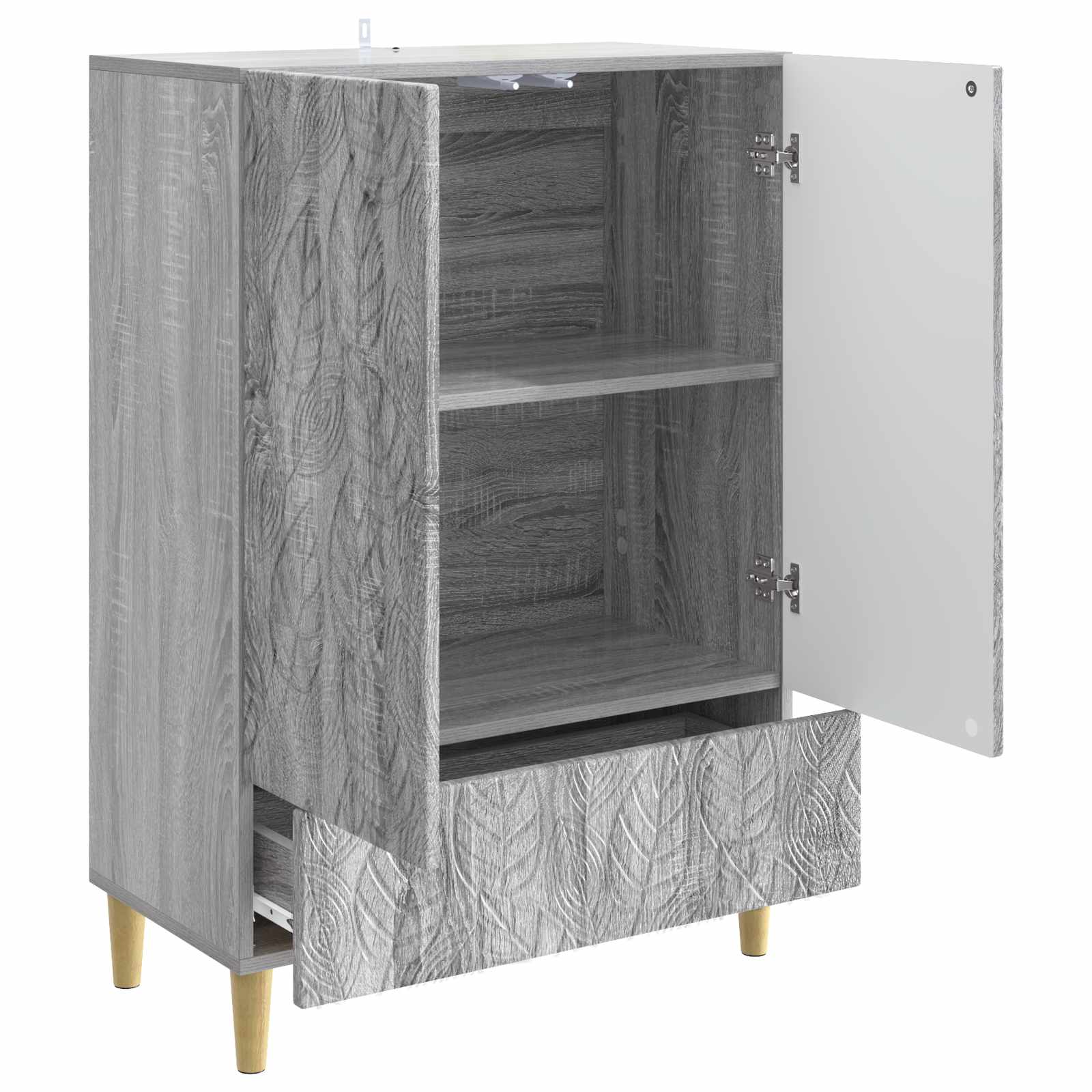 Πλαϊνό γραφείο Γκρι Sonoma 66 x 34,5 x 95 εκ. - Pakobazaar