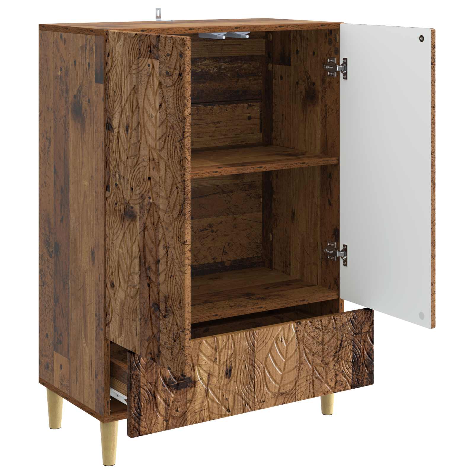 Πλαϊνό γραφείο Παλαιωμένο ξύλο 66 x 34,5 x 95 εκ. - Pakobazaar