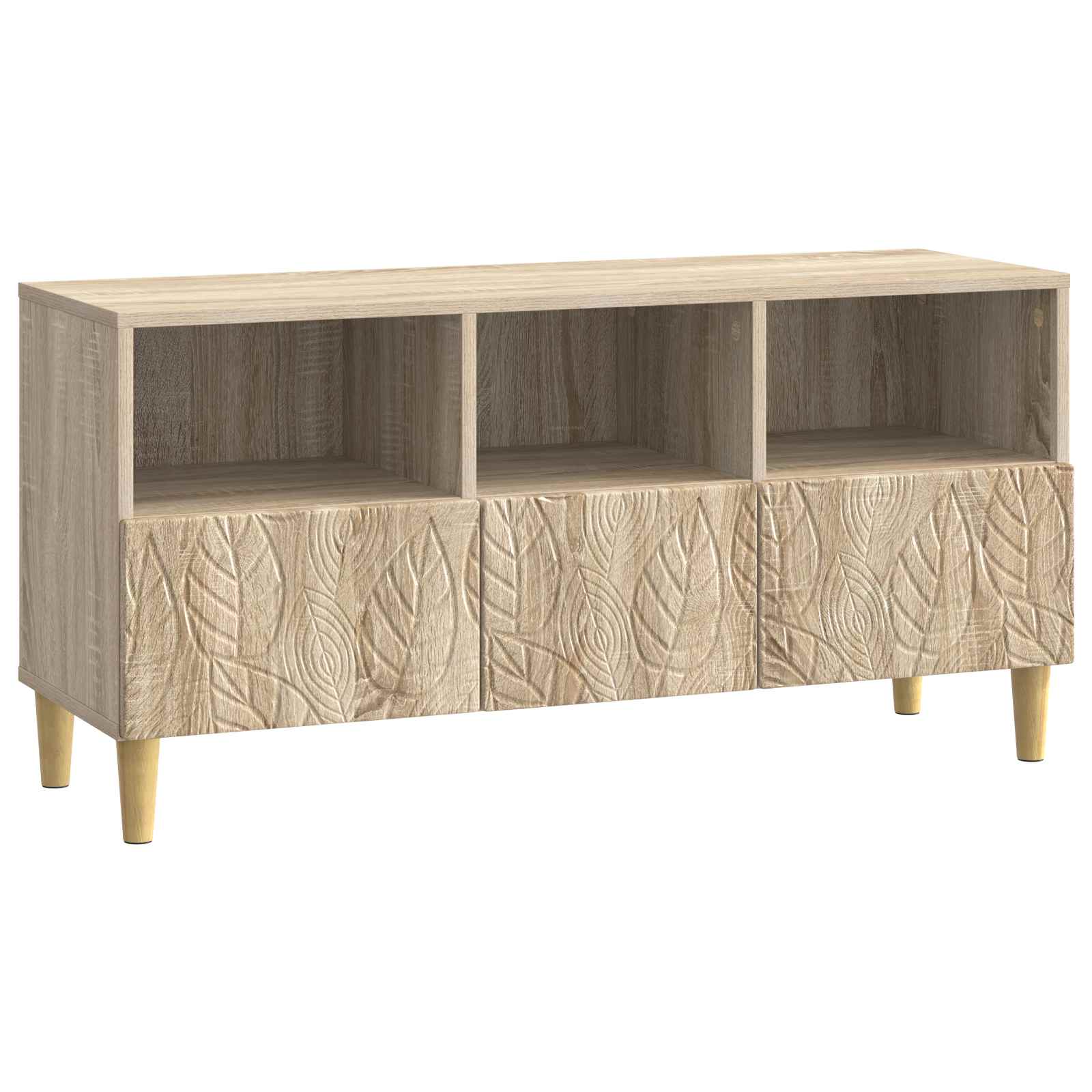 Ντουλάπι TV 102 x 34,5 x 50 εκ. Sonoma Δρυς Επεξεργασμένο Ξύλο - Pakobazaar