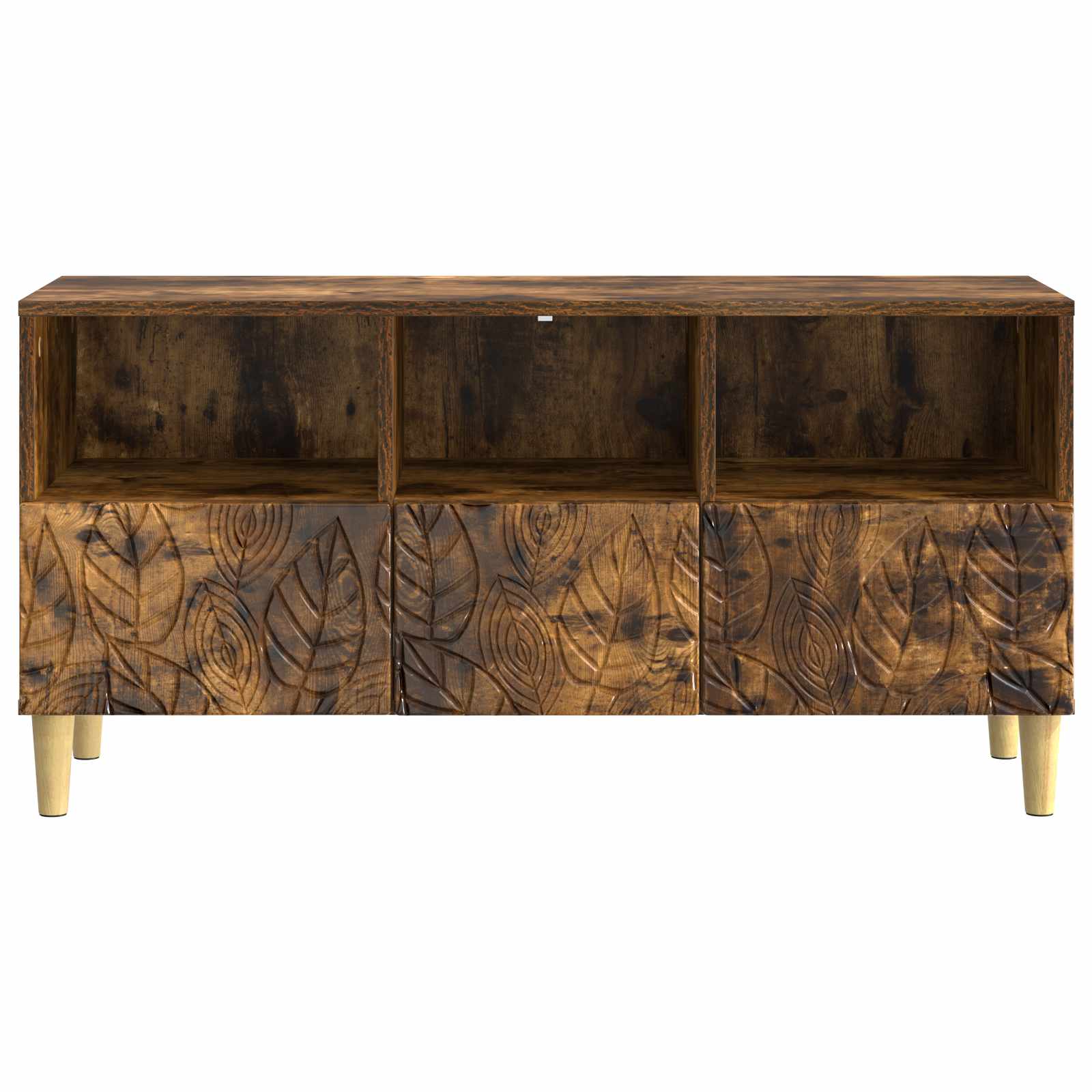 Ντουλάπι TV 102 x 34,5 x 50 εκ. Καπνισμένο Ξύλο Δρυός - Pakobazaar