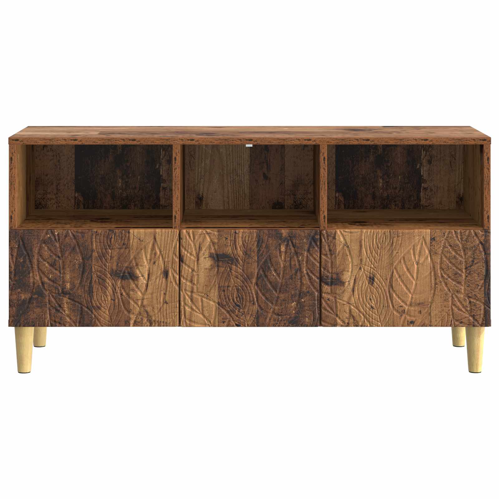 Ντουλάπι TV 102 x 34,5 x 50 εκ. Παλαιωμένο ξύλο - Pakobazaar