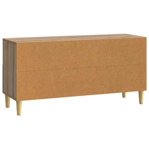 Ντουλάπι TV 102 x 34,5 x 50 εκ. Artisan Δρυς Επεξεργασμένο Ξύλο - Pakobazaar