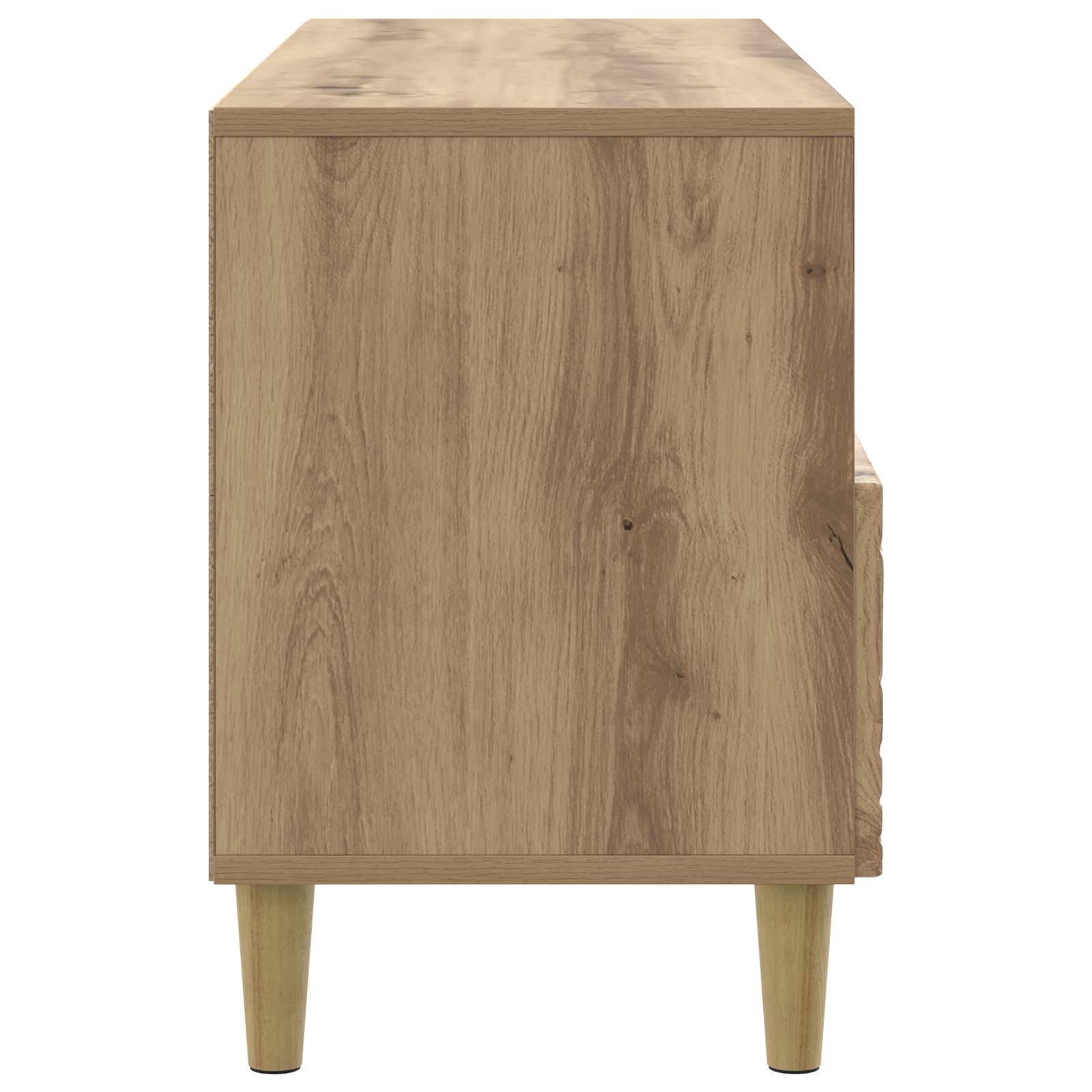Ντουλάπι TV 102 x 34,5 x 50 εκ. Artisan Δρυς Επεξεργασμένο Ξύλο - Pakobazaar