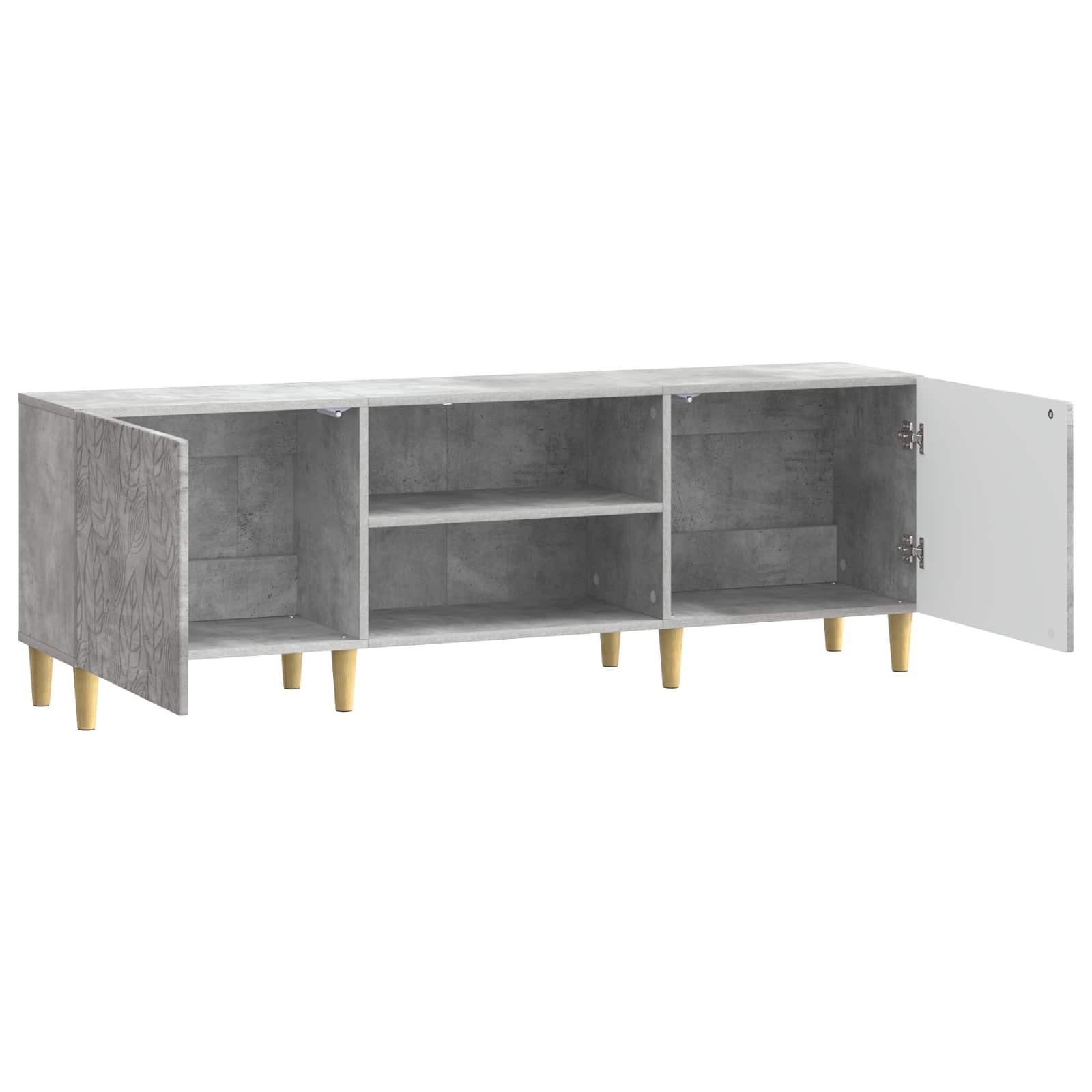 Ντουλάπι TV 150 x 31 x 50 εκ. Γκρι Σκυροδέματος - Pakobazaar