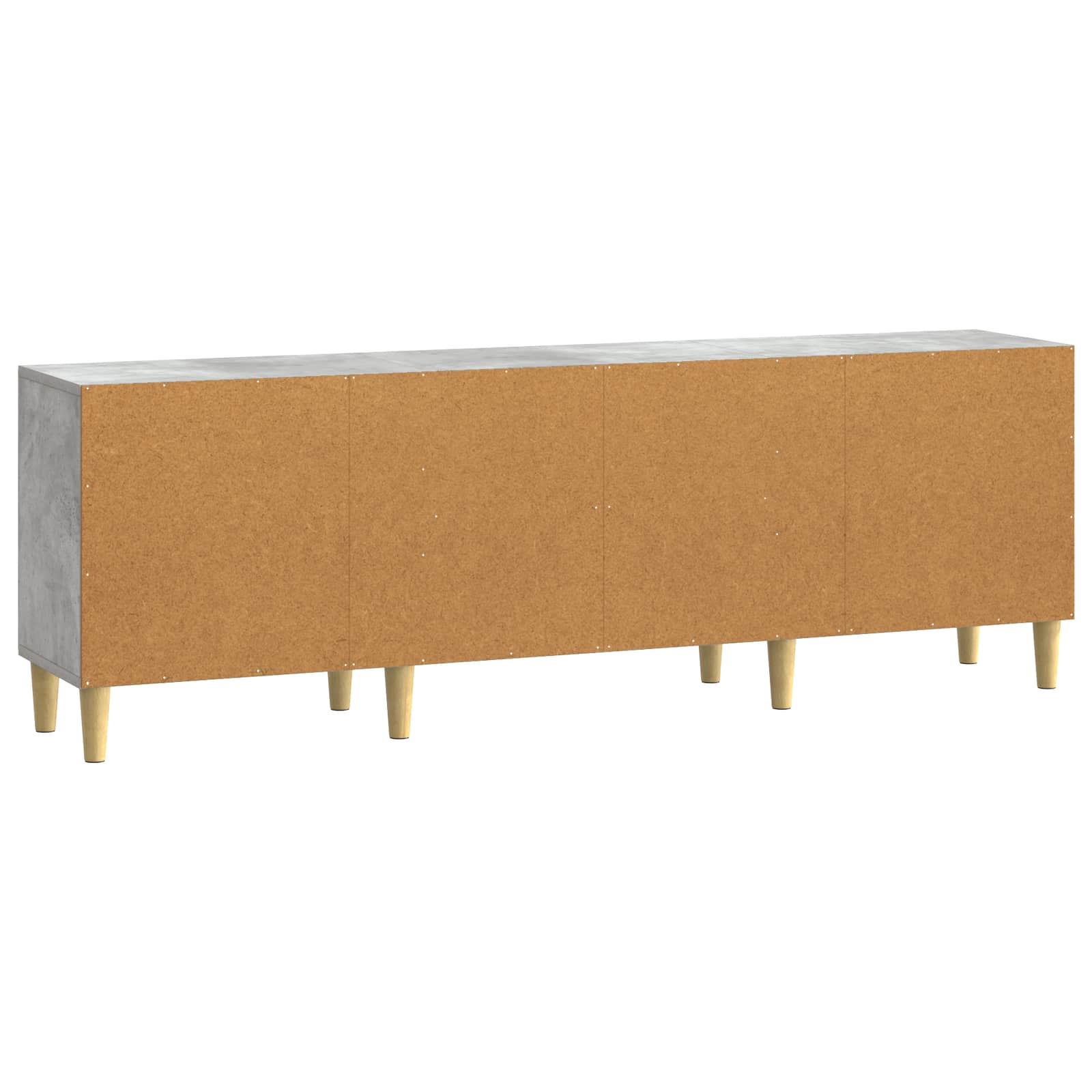 Ντουλάπι TV 150 x 31 x 50 εκ. Γκρι Σκυροδέματος - Pakobazaar