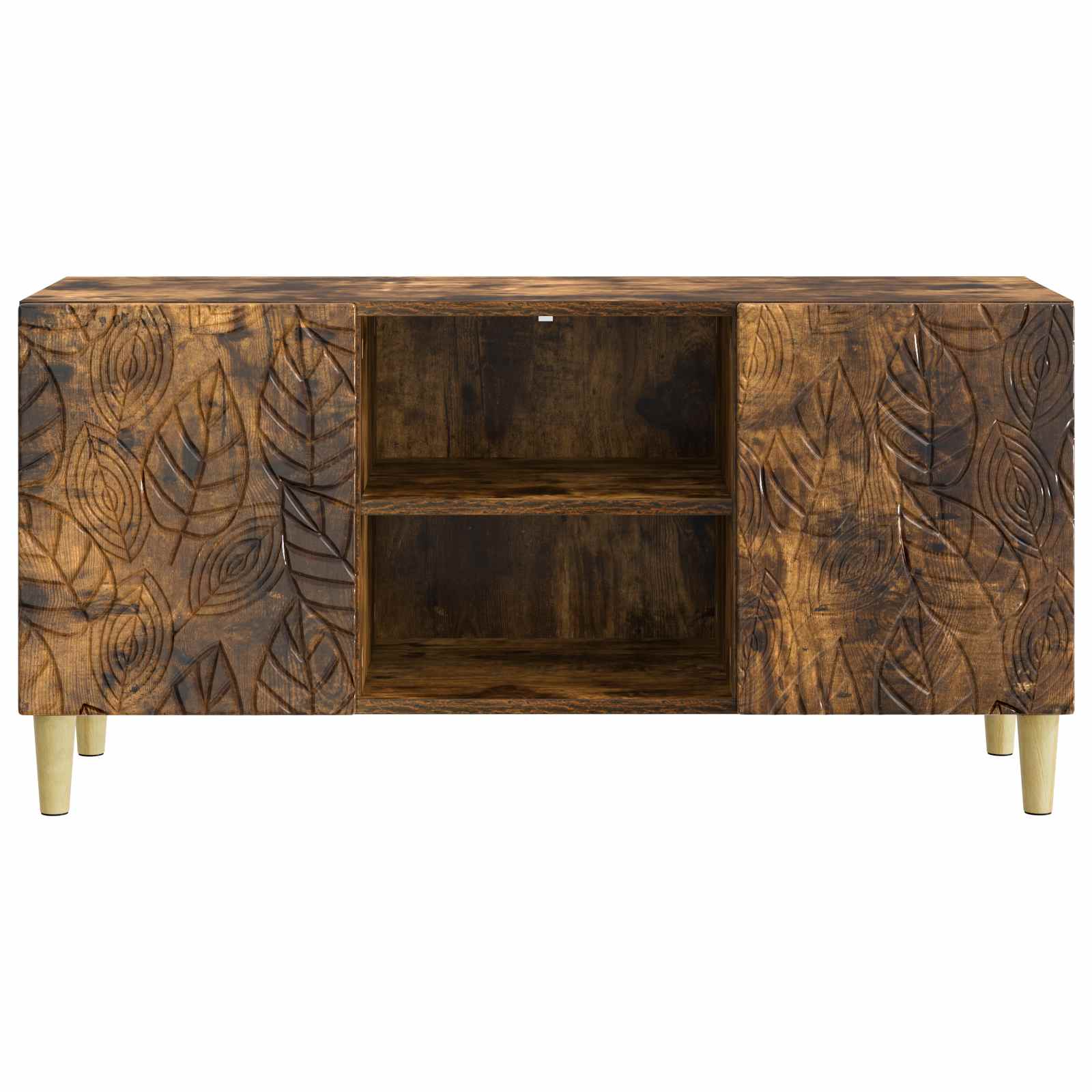 Ντουλάπι TV 102 x 34,5 x 50 εκ. Καπνισμένο Ξύλο Δρυός - Pakobazaar