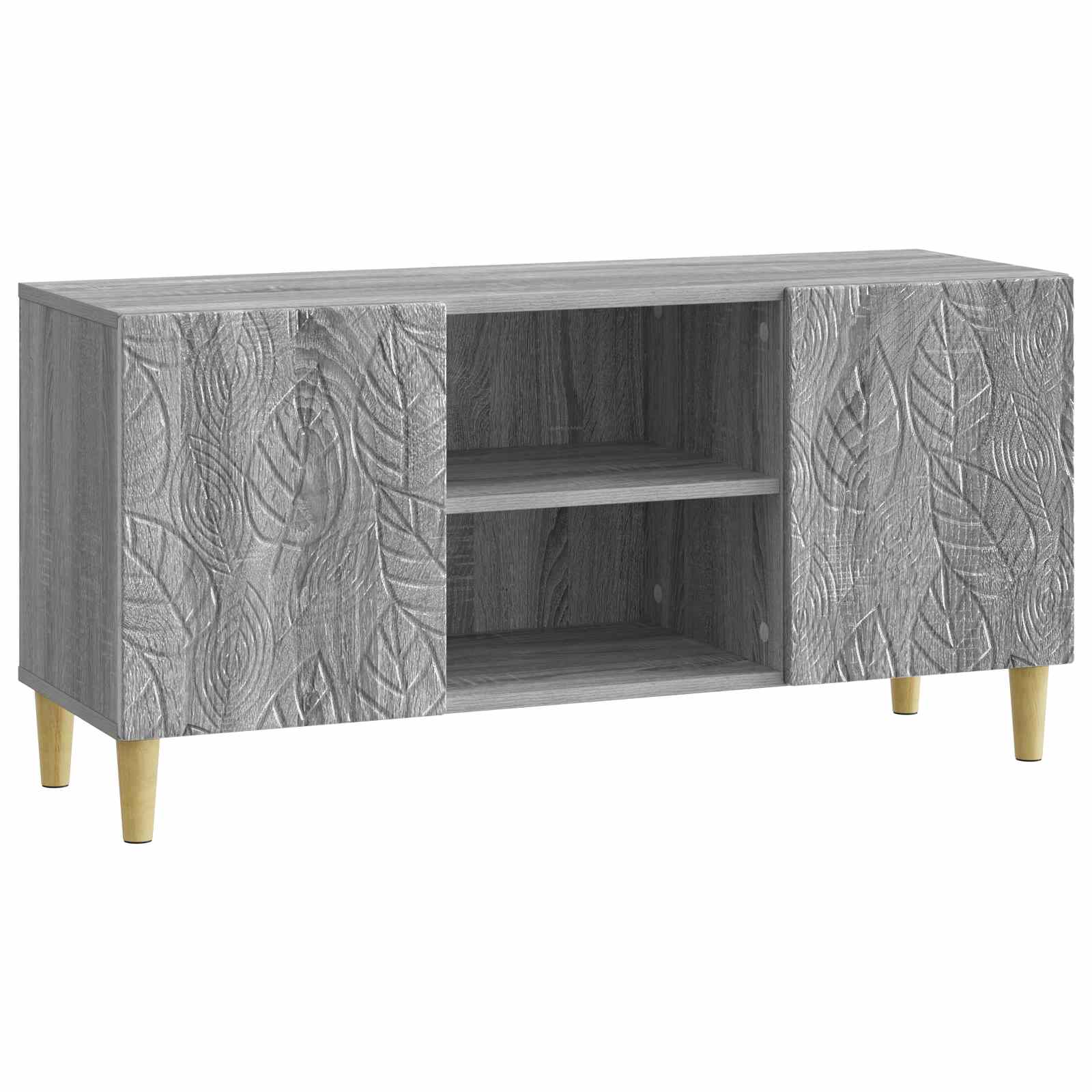 Ντουλάπι TV 102 x 34,5 x 50 εκ. Γκρι Sonoma Επεξεργασμένο Ξύλο - Pakobazaar