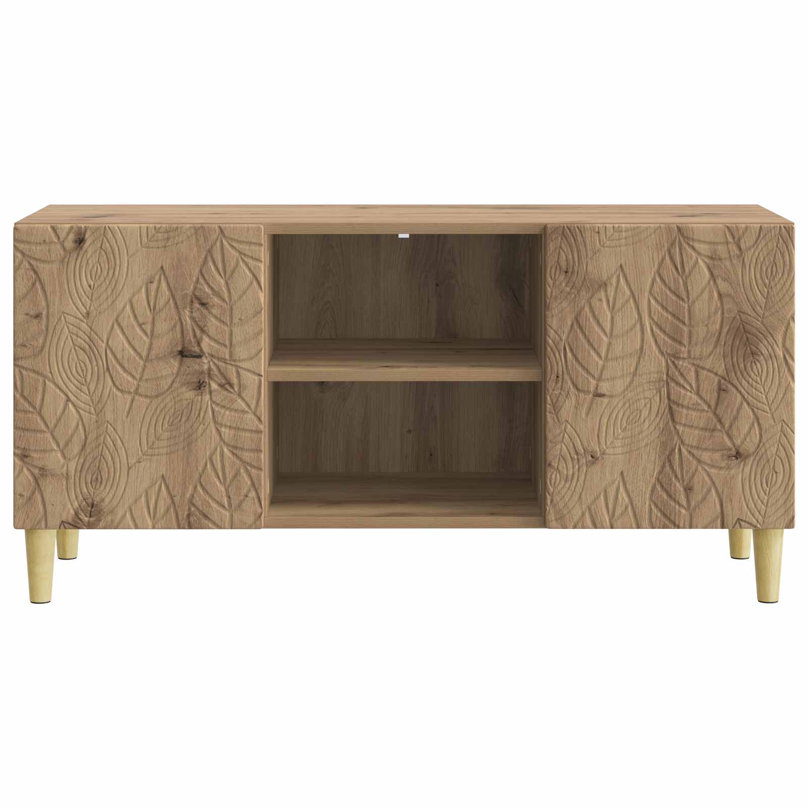 Ντουλάπι TV 102 x 34,5 x 50 εκ. Artisan Δρυς Επεξεργασμένο Ξύλο - Pakobazaar