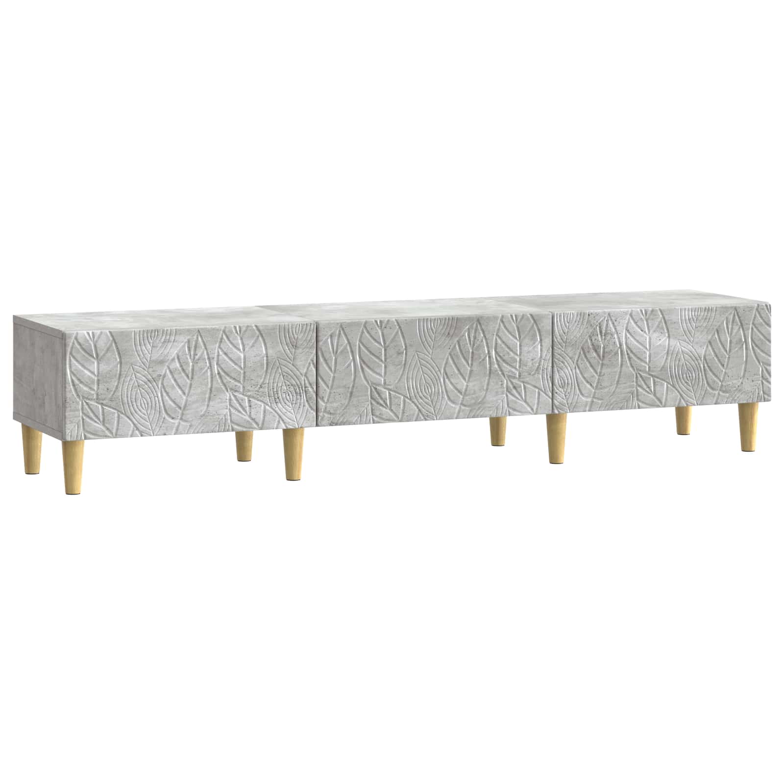 Ντουλάπι TV 147 x 34,5 x 30 εκ Γκρι Σκυροδέματος - Pakobazaar
