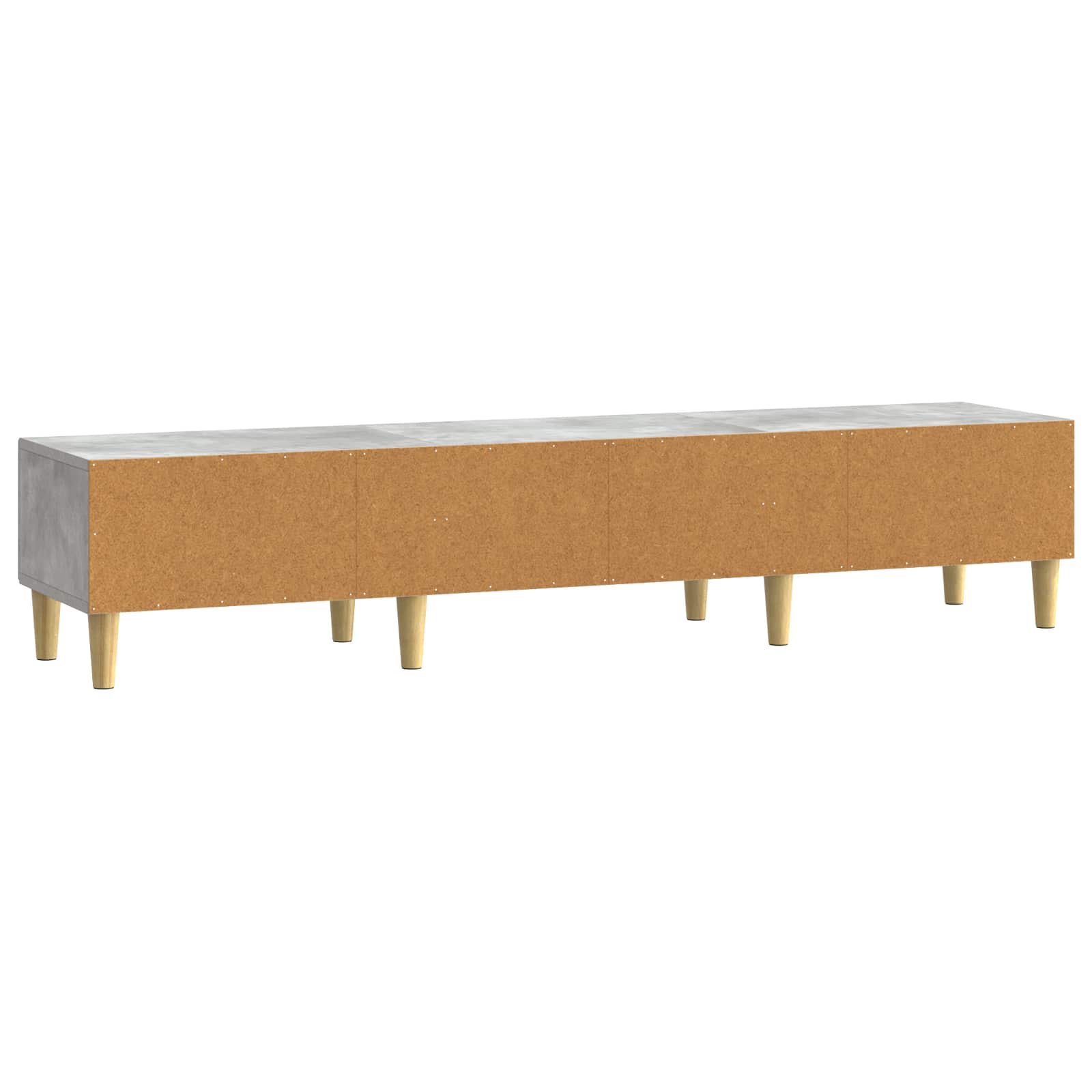 Ντουλάπι TV 147 x 34,5 x 30 εκ Γκρι Σκυροδέματος - Pakobazaar