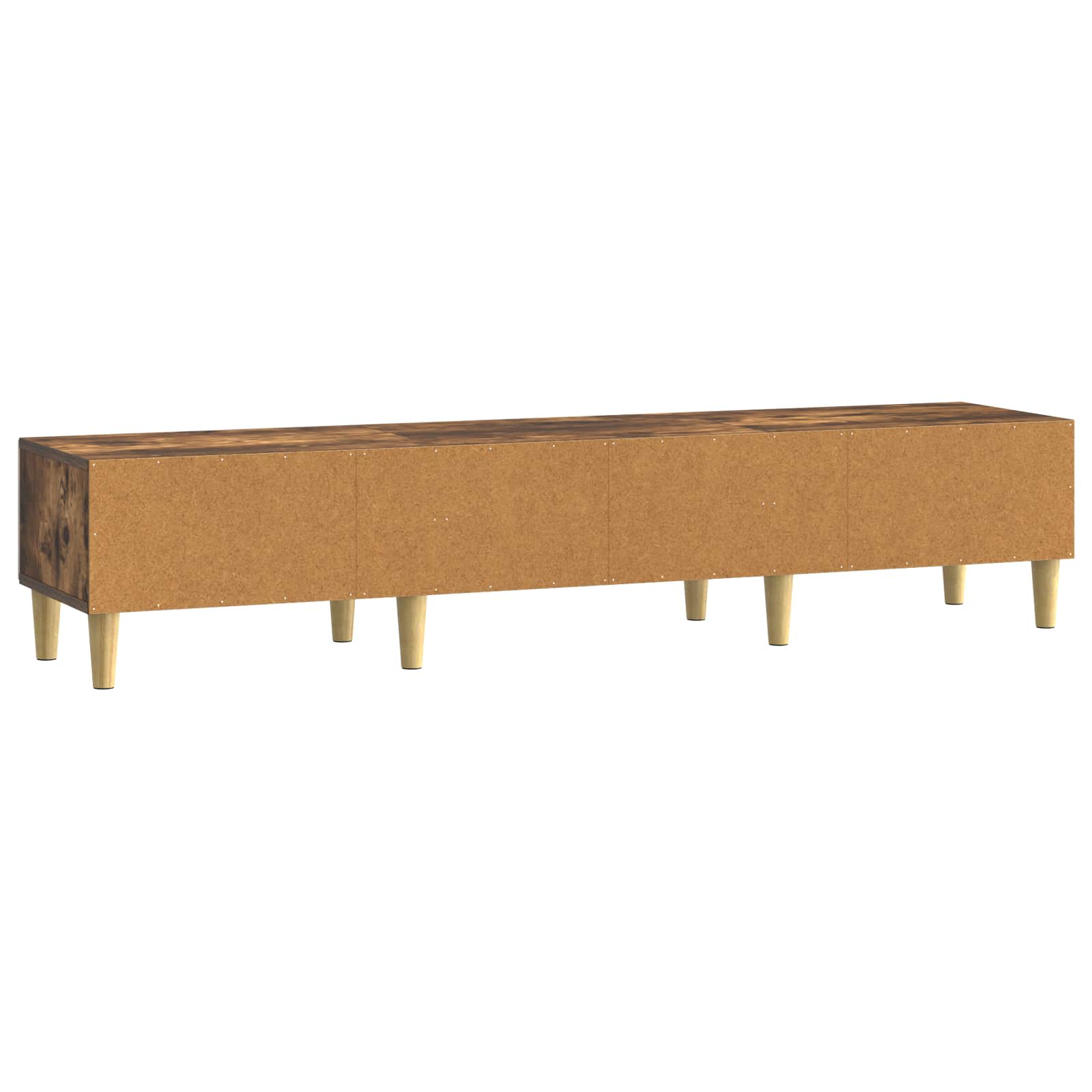Ντουλάπι TV 147 x 34,5 x 30 εκ Καπνισμένο Ξύλο Δρυός - Pakobazaar