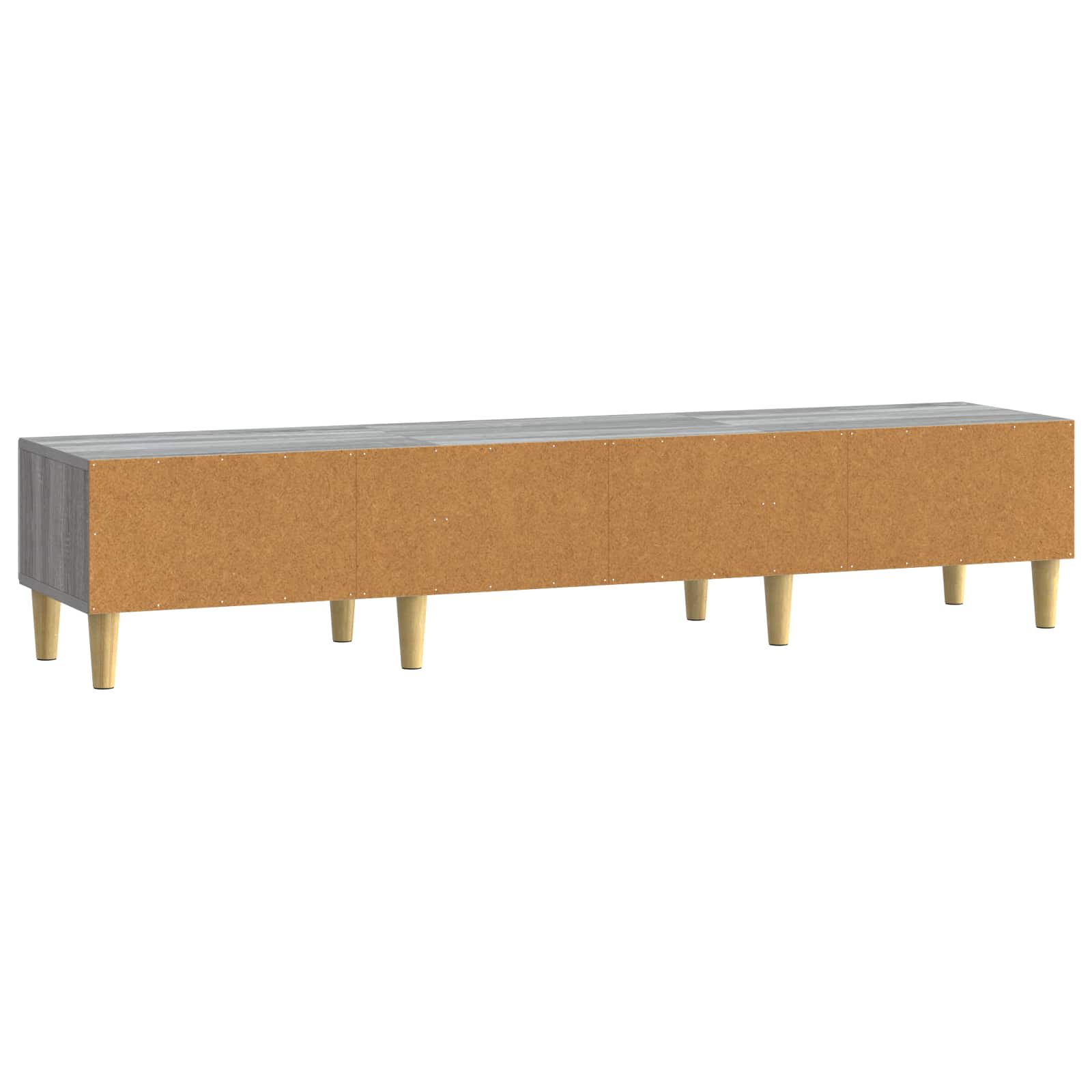 Ντουλάπι TV 147 x 34,5 x 30 εκ Γκρι Sonoma Επεξεργασμένο Ξύλο - Pakobazaar