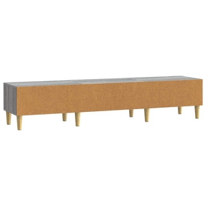 Ντουλάπι TV 147 x 34,5 x 30 εκ Γκρι Sonoma Επεξεργασμένο Ξύλο - Pakobazaar