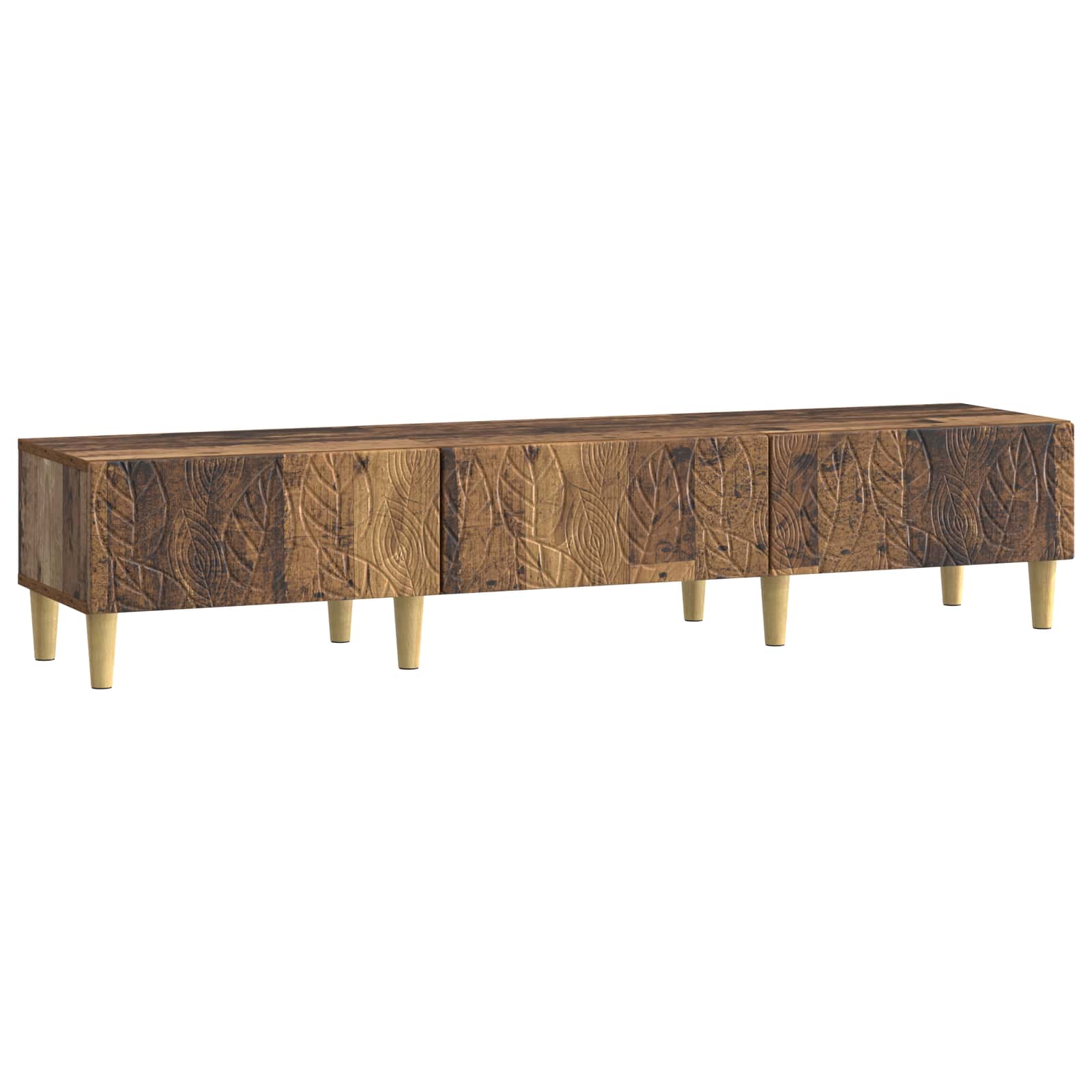 Ντουλάπι TV 147 x 34,5 x 30 εκ Παλαιωμένο ξύλο - Pakobazaar