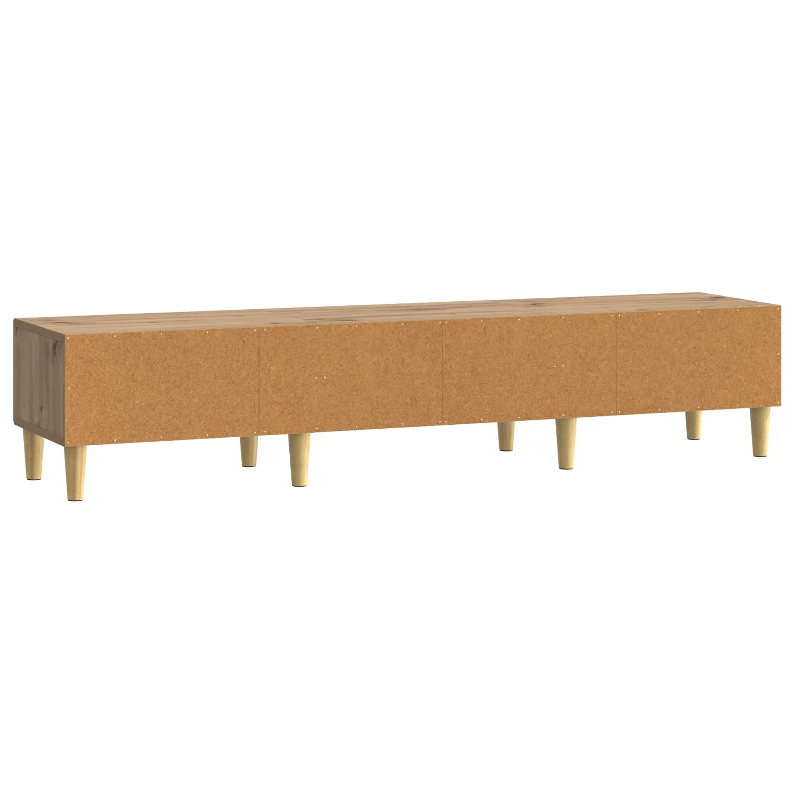 Ντουλάπι TV 147 x 34,5 x 30 εκ Artisan Δρυς Επεξεργασμένο Ξύλο - Pakobazaar