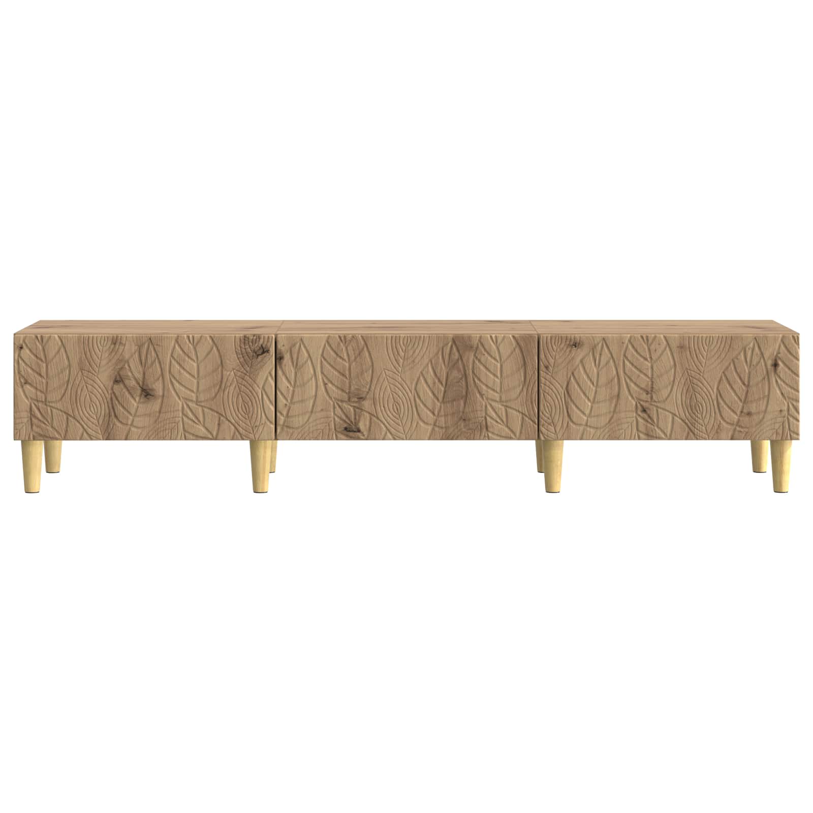 Ντουλάπι TV 147 x 34,5 x 30 εκ Artisan Δρυς Επεξεργασμένο Ξύλο - Pakobazaar
