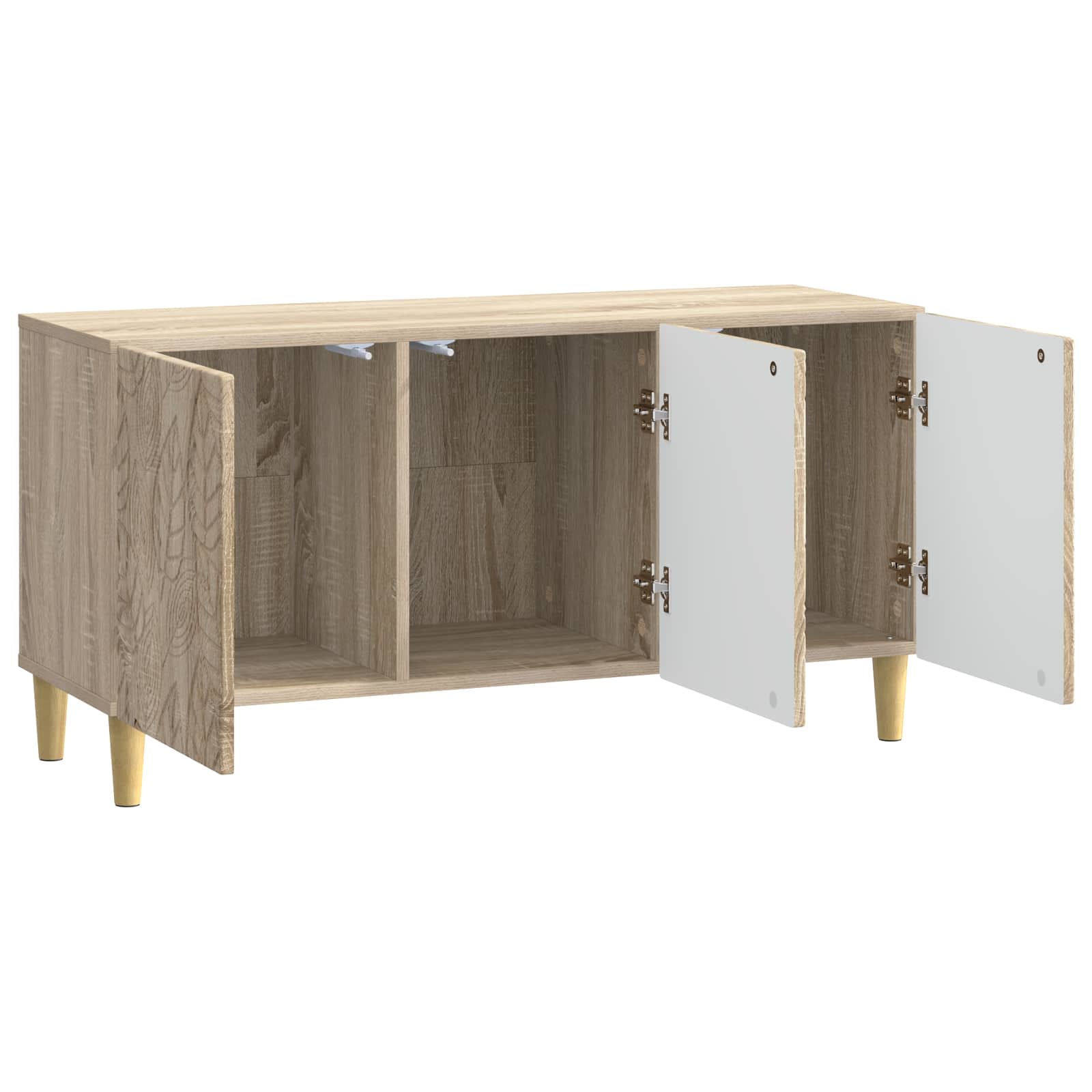 Ντουλάπι TV 99 x 34,5 x 50 εκ. Sonoma Δρυς Επεξεργασμένο Ξύλο - Pakobazaar