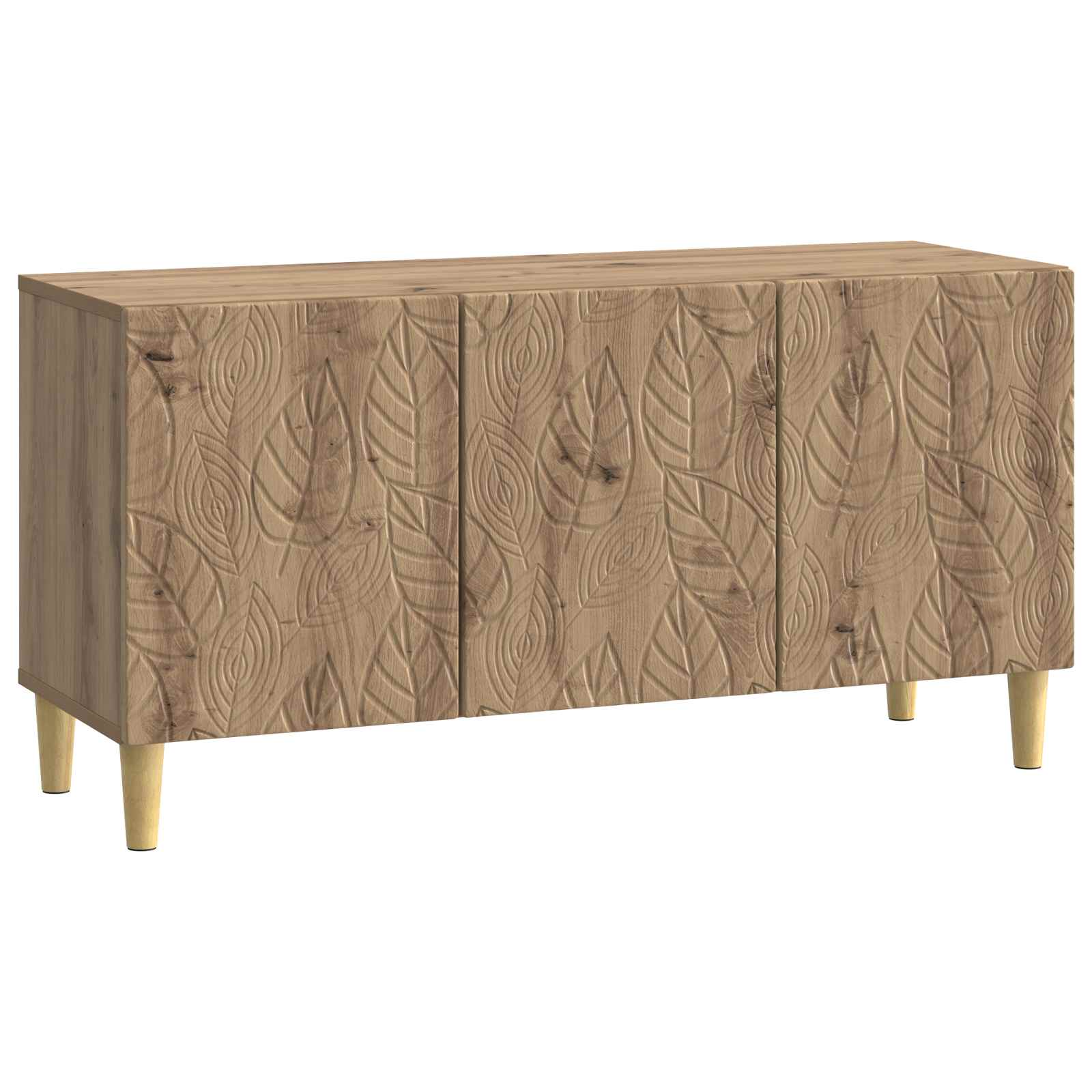 Ντουλάπι TV 99 x 34,5 x 50 εκ. Artisan Δρυς Επεξεργασμένο Ξύλο - Pakobazaar