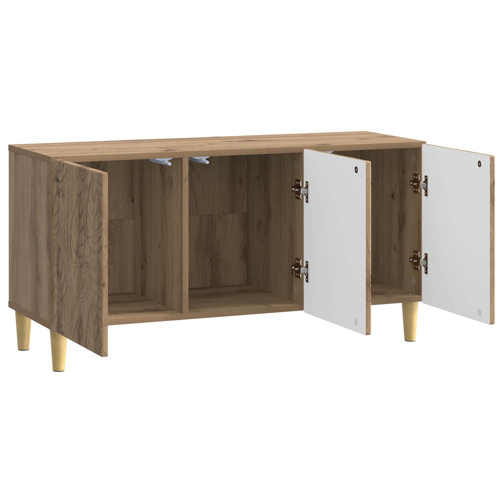 Ντουλάπι TV 99 x 34,5 x 50 εκ. Artisan Δρυς Επεξεργασμένο Ξύλο - Pakobazaar