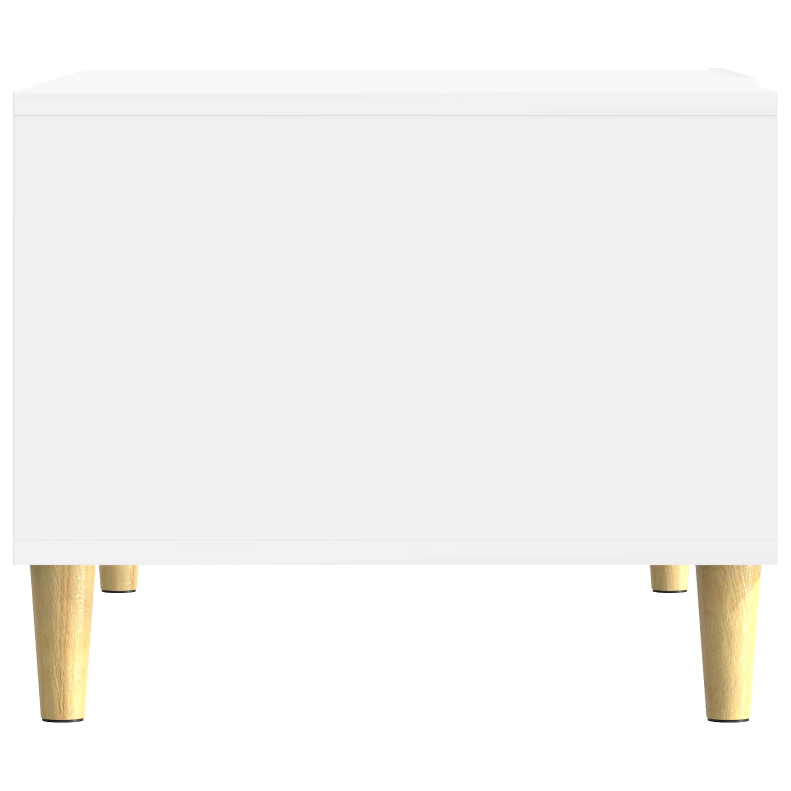 Τραπεζάκι σαλονιού Γυαλιστερό Λευκό 90 x 50 x 40 cm - Pakobazaar