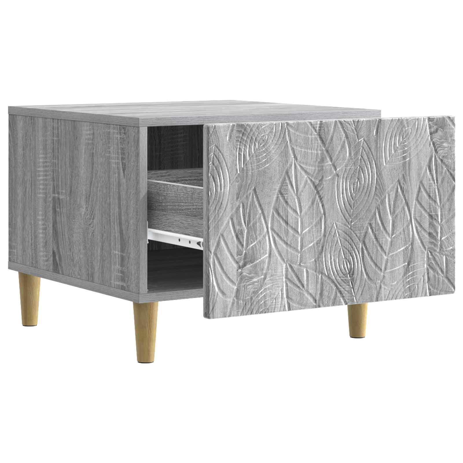 Τραπεζάκι σαλονιού Γκρι Sonoma 50 x 49 x 40 εκ - Pakobazaar