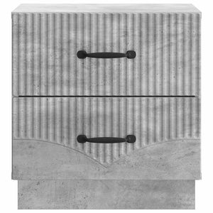 Κομοδίνο με συρτάρι Γκρι Σκυροδέματος 43 x 34,5 x 44,5 εκ - Pakobazaar