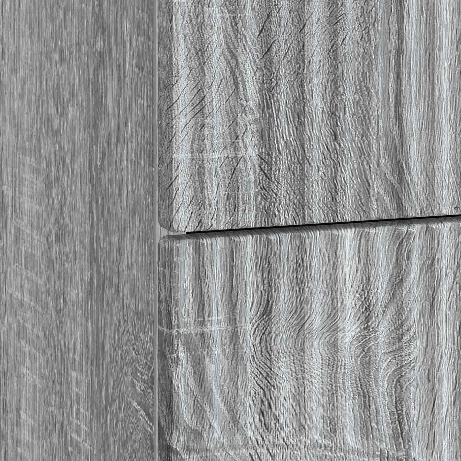 Κομοδίνο Γκρι Sonoma 43 x 34,5 x 44,5 εκ Επεξεργασμένο Ξύλο - Pakobazaar