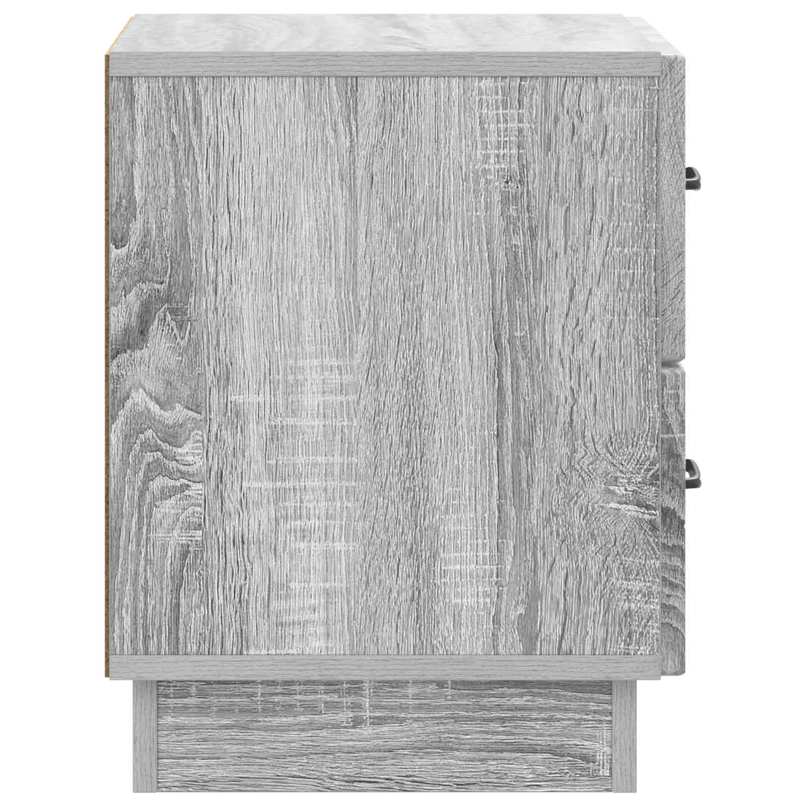 Κομοδίνο Γκρι Sonoma 43 x 34,5 x 44,5 εκ Επεξεργασμένο Ξύλο - Pakobazaar