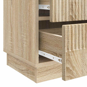 Κομοδίνο Sonoma Δρυς 62 x 34,5 x 44,5 εκ Επεξεργασμένο Ξύλο - Pakobazaar