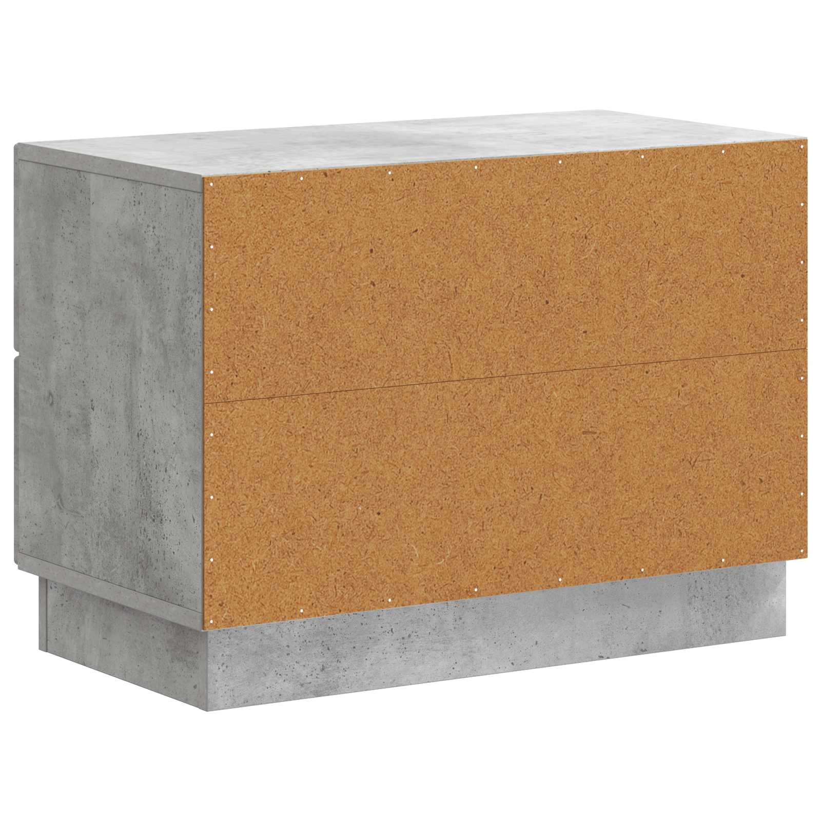 Κομοδίνο με συρτάρι Γκρι Σκυροδέματος 62 x 34,5 x 44,5 εκ - Pakobazaar