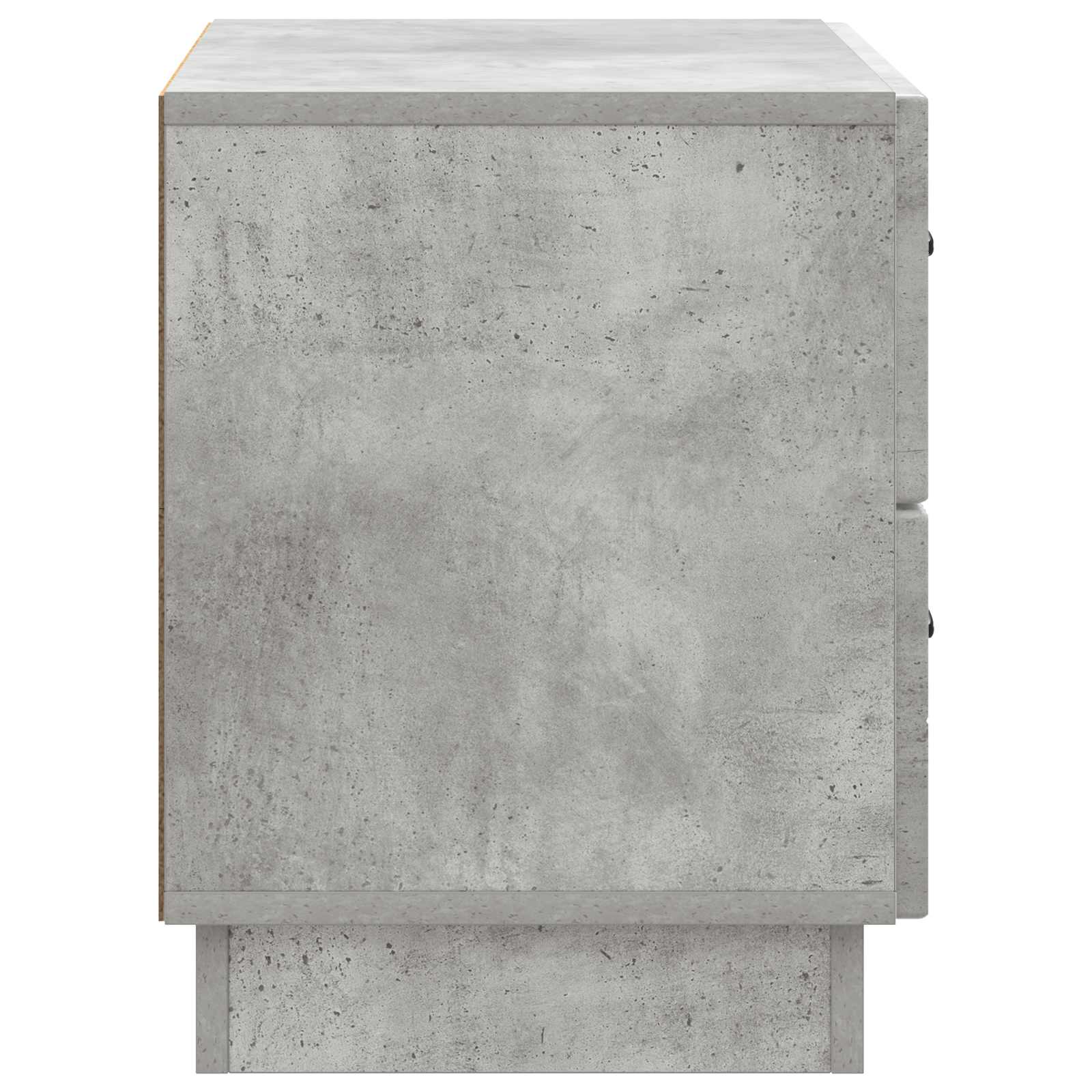 Κομοδίνο με συρτάρι Γκρι Σκυροδέματος 62 x 34,5 x 44,5 εκ - Pakobazaar