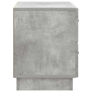 Κομοδίνο με συρτάρι Γκρι Σκυροδέματος 62 x 34,5 x 44,5 εκ - Pakobazaar