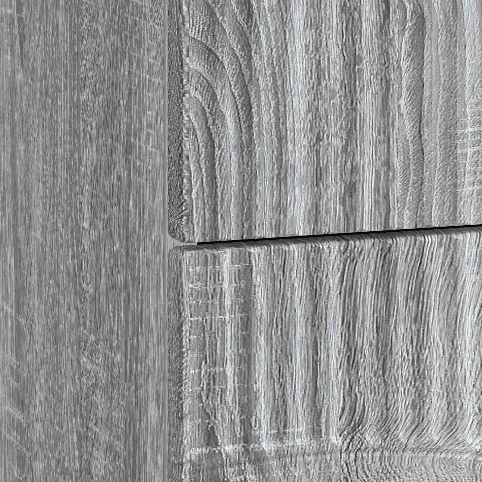 Κομοδίνο Γκρι Sonoma 62 x 34,5 x 44,5 εκ Επεξεργασμένο Ξύλο - Pakobazaar
