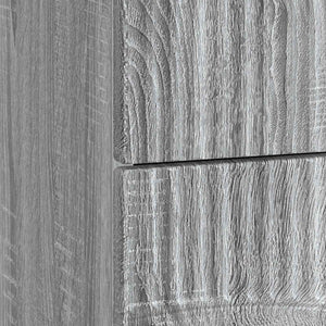 Κομοδίνο Γκρι Sonoma 62 x 34,5 x 44,5 εκ Επεξεργασμένο Ξύλο - Pakobazaar