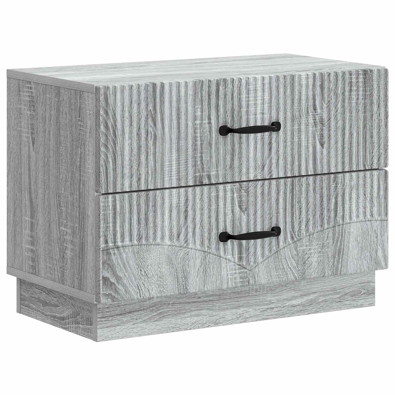 Κομοδίνο Γκρι Sonoma 62 x 34,5 x 44,5 εκ Επεξεργασμένο Ξύλο - Pakobazaar