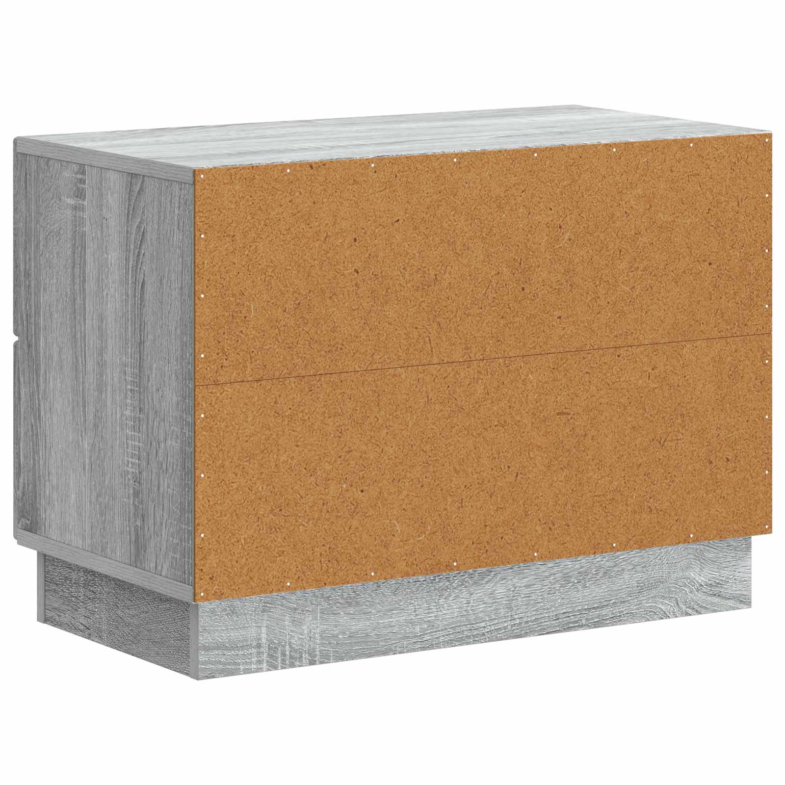 Κομοδίνο Γκρι Sonoma 62 x 34,5 x 44,5 εκ Επεξεργασμένο Ξύλο - Pakobazaar