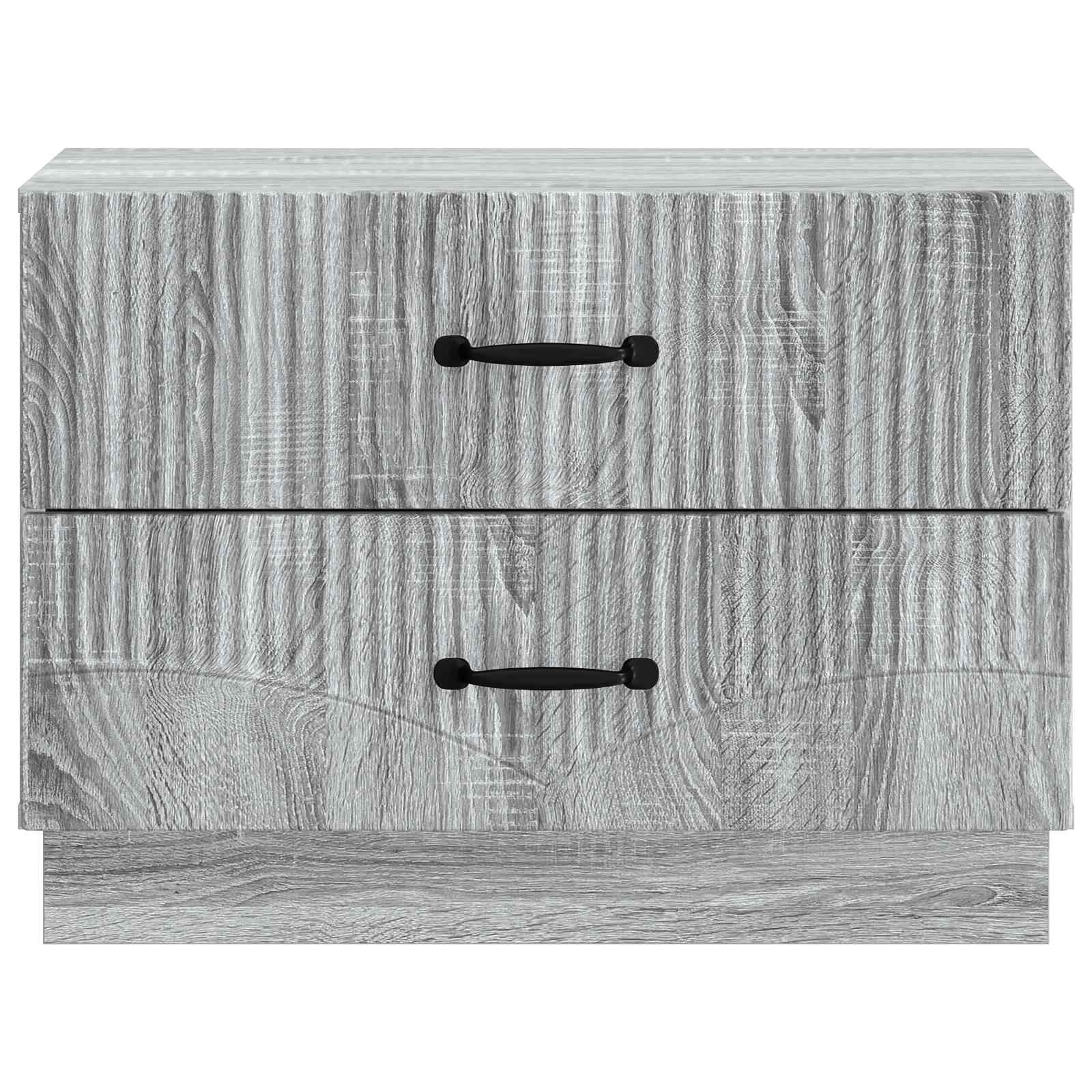 Κομοδίνο Γκρι Sonoma 62 x 34,5 x 44,5 εκ Επεξεργασμένο Ξύλο - Pakobazaar