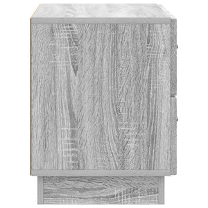 Κομοδίνο Γκρι Sonoma 62 x 34,5 x 44,5 εκ Επεξεργασμένο Ξύλο - Pakobazaar