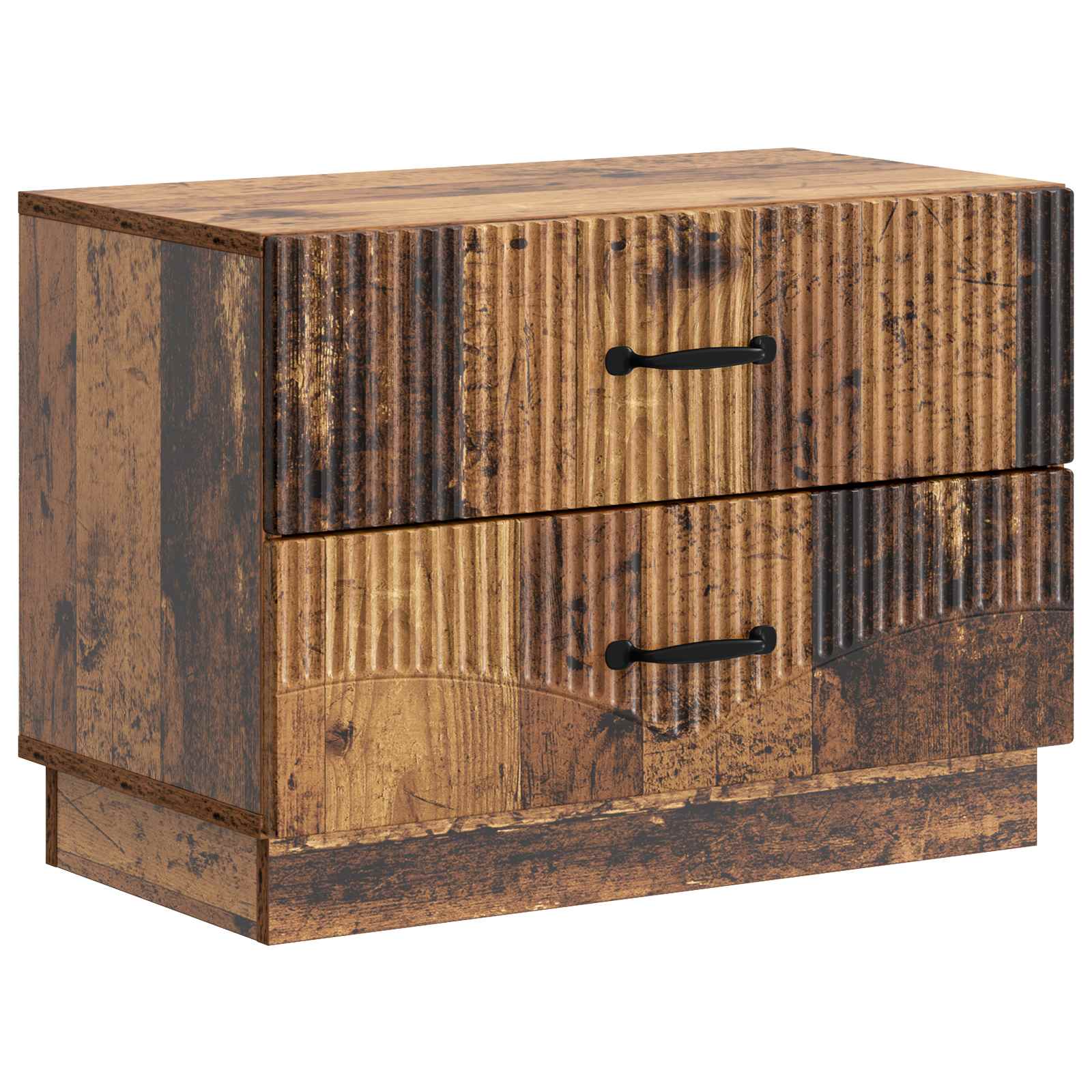 Κομοδίνο Παλαιωμένο ξύλο 62 x 34,5 x 44,5 εκ Επεξεργασμένο Ξύλο - Pakobazaar