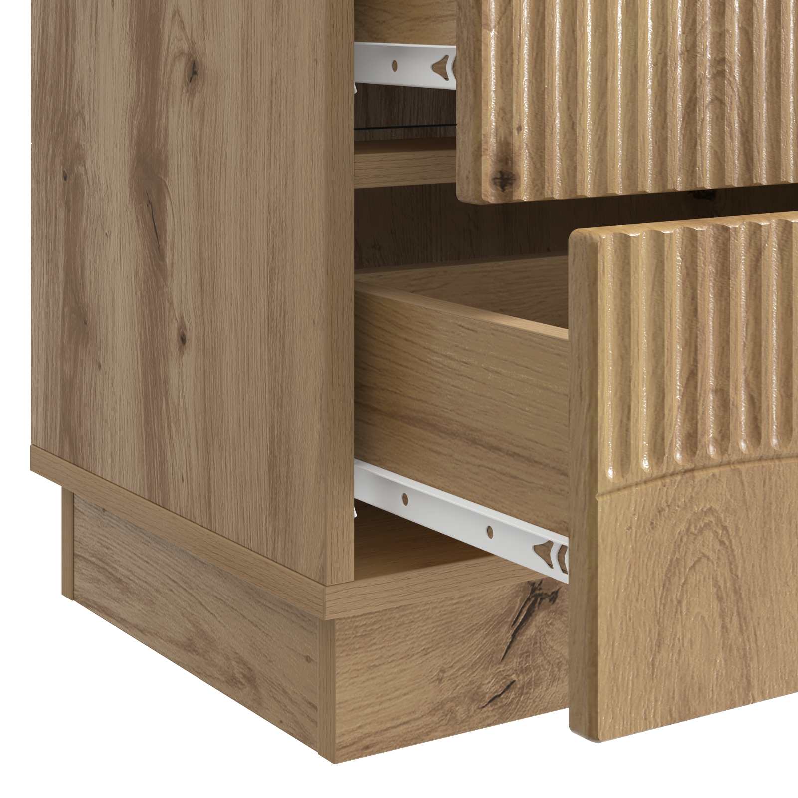 Κομοδίνο Artisan Δρυς 62 x 34,5 x 44,5 εκ Επεξεργασμένο Ξύλο - Pakobazaar