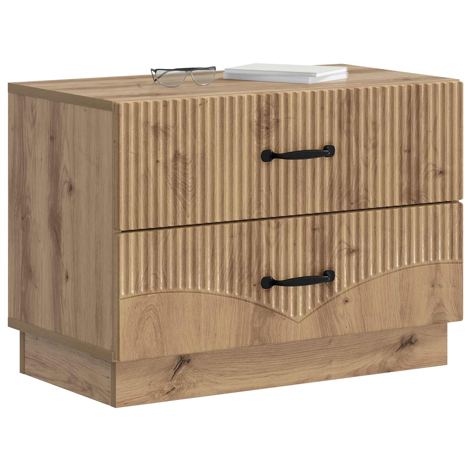 Κομοδίνο Artisan Δρυς 62 x 34,5 x 44,5 εκ Επεξεργασμένο Ξύλο - Pakobazaar