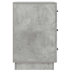 Κομοδίνο με συρτάρι Γκρι Σκυροδέματος 43 x 41 x 63,5 εκ. - Pakobazaar