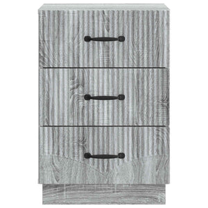Κομοδίνο Γκρι Sonoma 43 x 41 x 63,5 εκ. Επεξεργασμένο Ξύλο - Pakobazaar