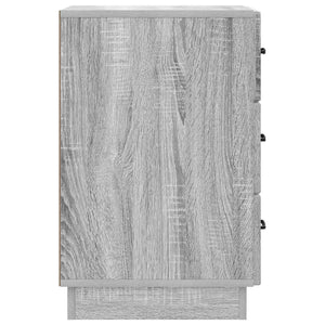 Κομοδίνο Γκρι Sonoma 43 x 41 x 63,5 εκ. Επεξεργασμένο Ξύλο - Pakobazaar