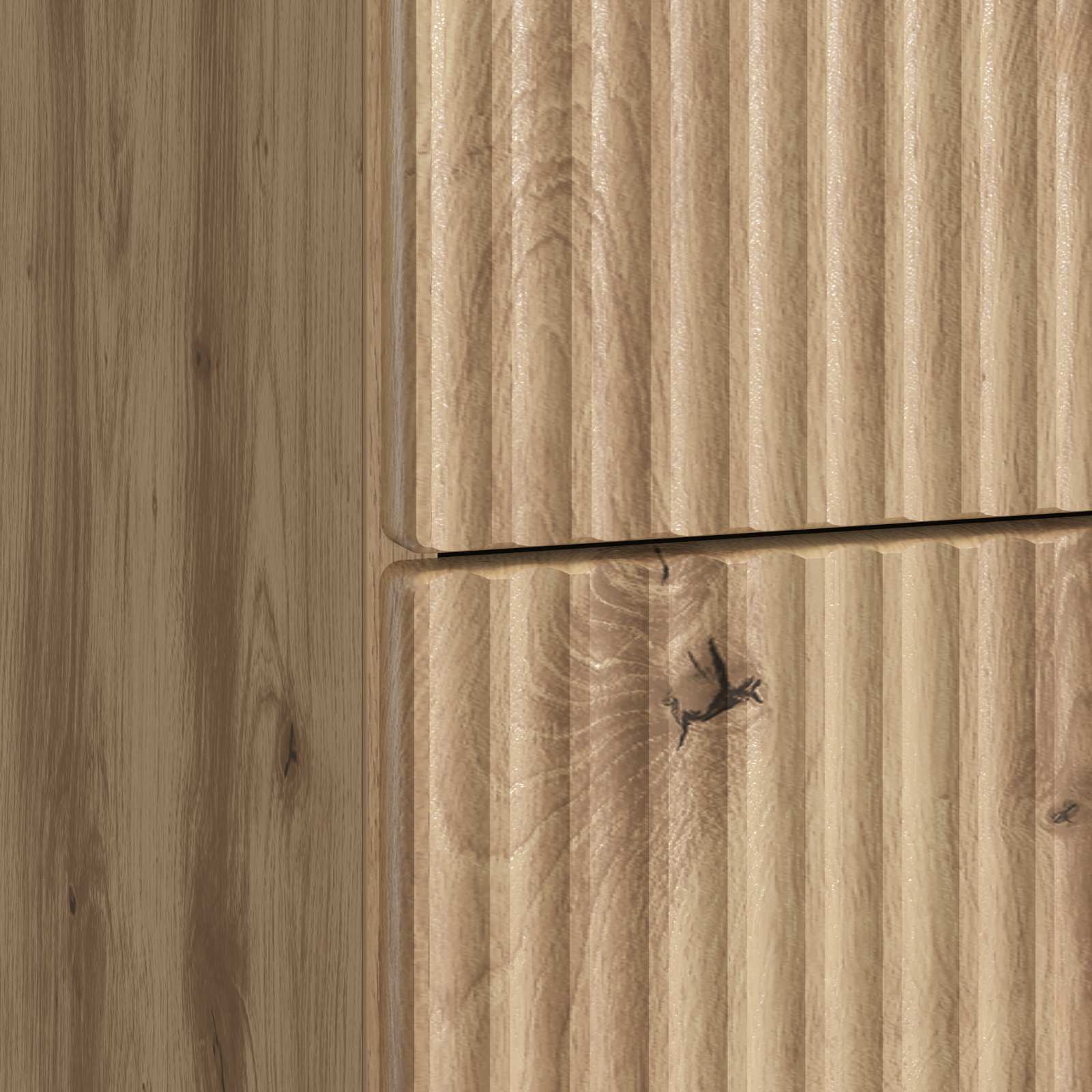 Κομοδίνο Artisan Δρυς 43 x 41 x 63,5 εκ. Επεξεργασμένο Ξύλο - Pakobazaar