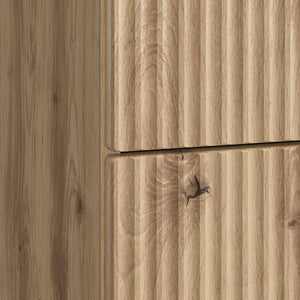Κομοδίνο Artisan Δρυς 43 x 41 x 63,5 εκ. Επεξεργασμένο Ξύλο - Pakobazaar