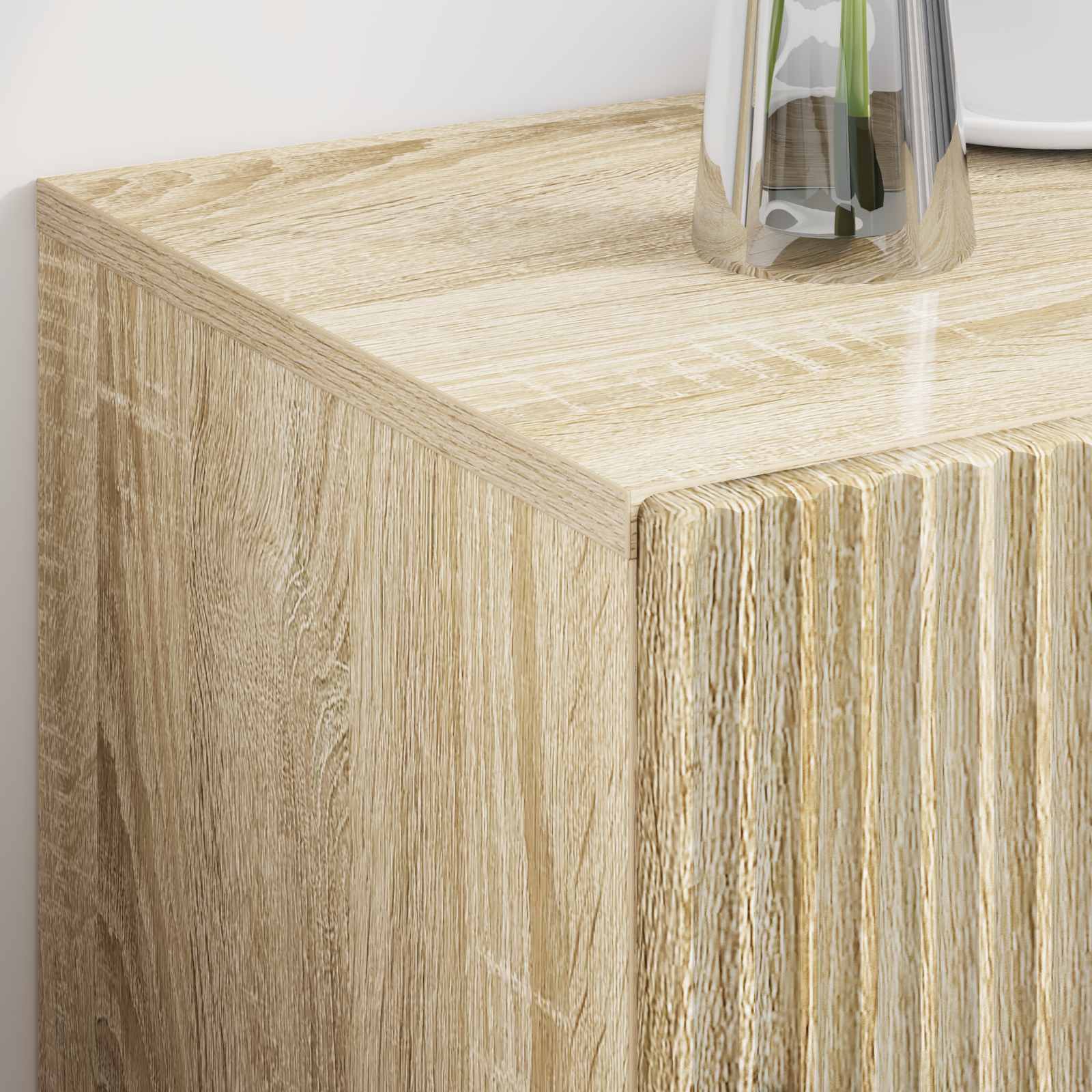 Κομοδίνο Sonoma Δρυς 43 x 34,5 x 47 εκ. Επεξεργασμένο Ξύλο - Pakobazaar