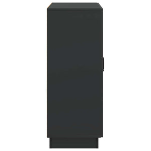 Πλαϊνό γραφείο Μαύρο 66 x 34,5 x 87 εκ. Επεξεργασμένο Ξύλο - Pakobazaar