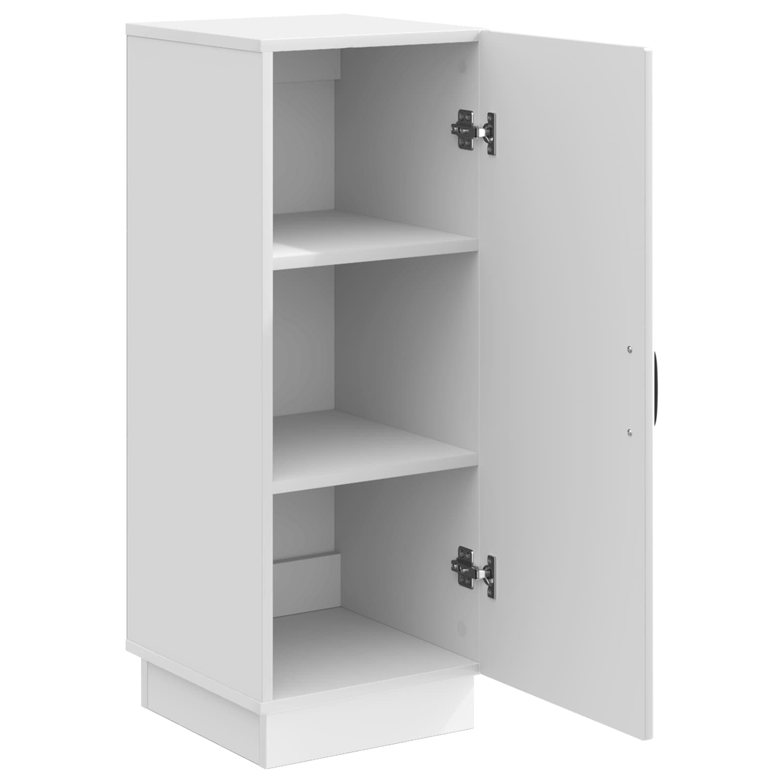 Πλαϊνό γραφείο Γυαλιστερό Λευκό 33 x 34,5 x 87 εκ. - Pakobazaar