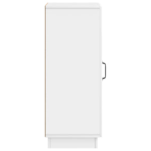 Πλαϊνό γραφείο Γυαλιστερό Λευκό 33 x 34,5 x 87 εκ. - Pakobazaar